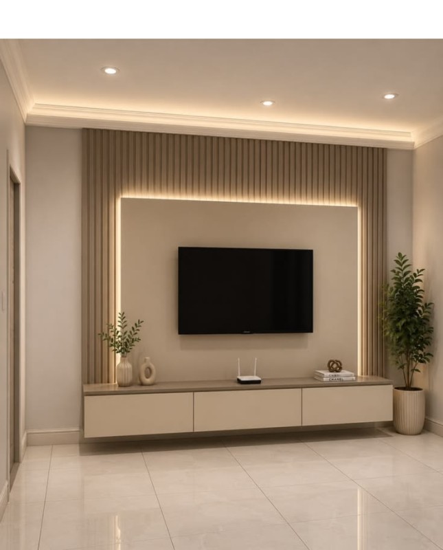 Tv Ünitesi Duvar Dekorasyonları 23